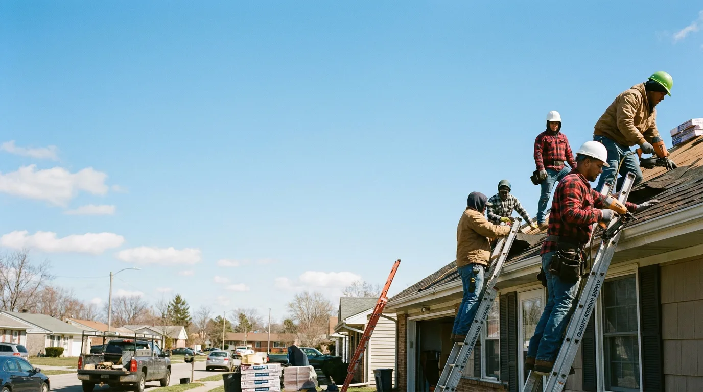 Roofing in Otter Lake, MI near me